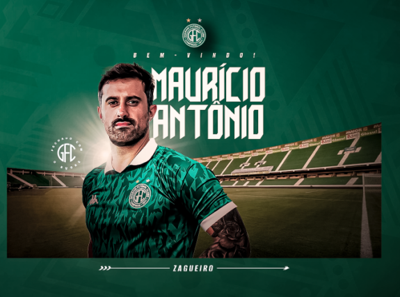 Guarani anuncia o zagueiro Maurício Antônio para temporada 2026