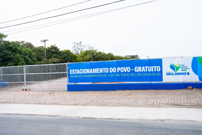 Estacionamento público gratuito de Valinhos tem horário especial até o Natal