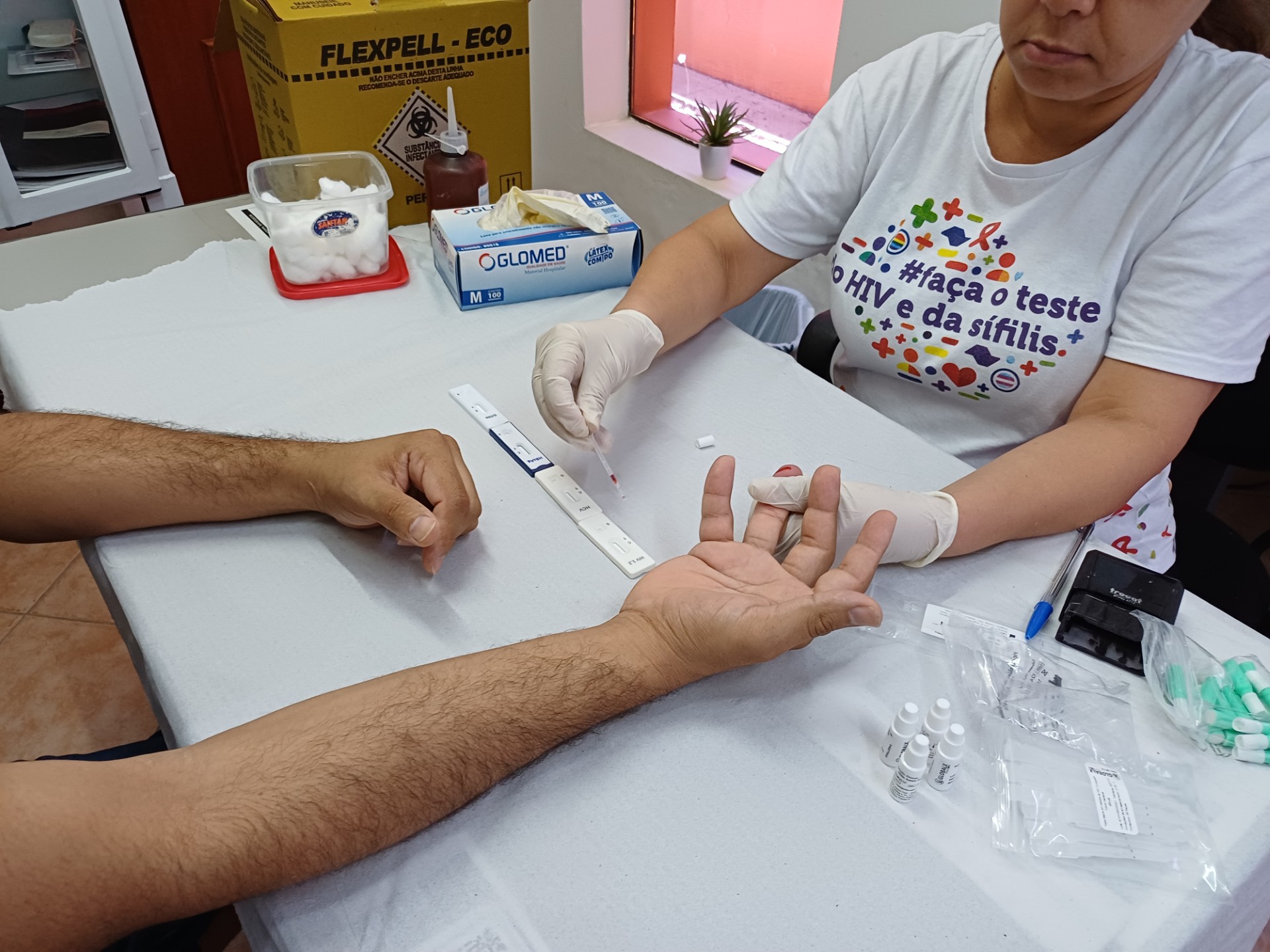 Limeira facilita acesso a testes rápidos de HIV e sífilis