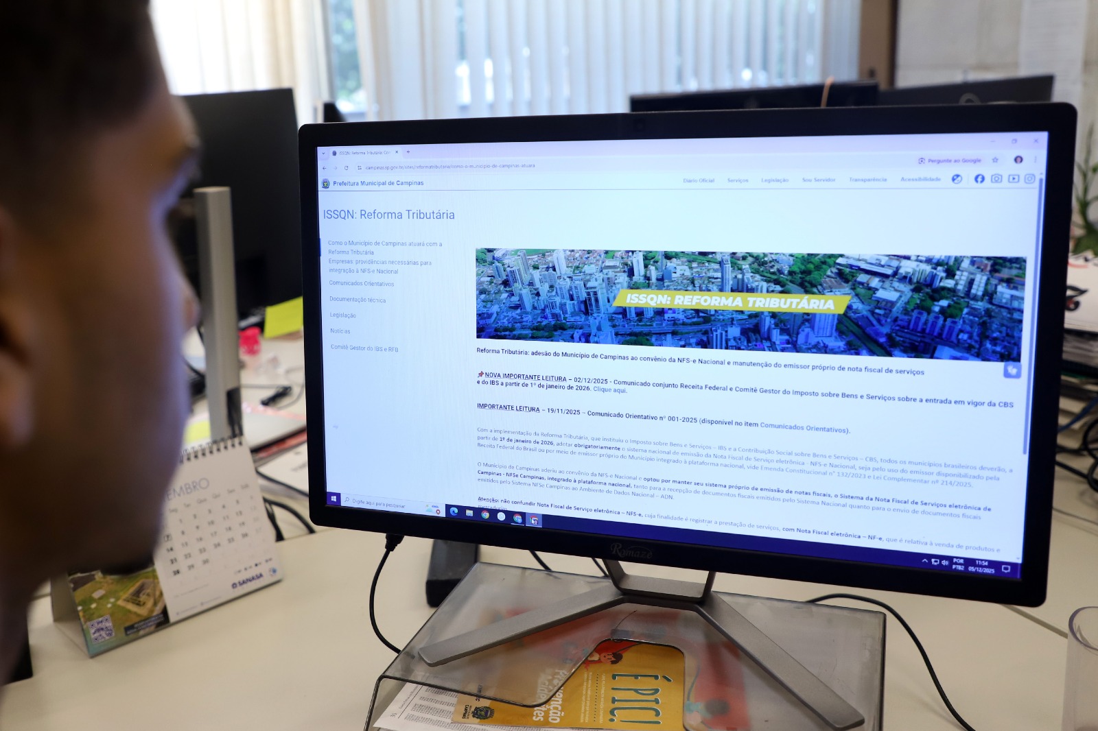 Campinas suspende novas exigências de preenchimento de novos campos em site da Nota Fiscal 