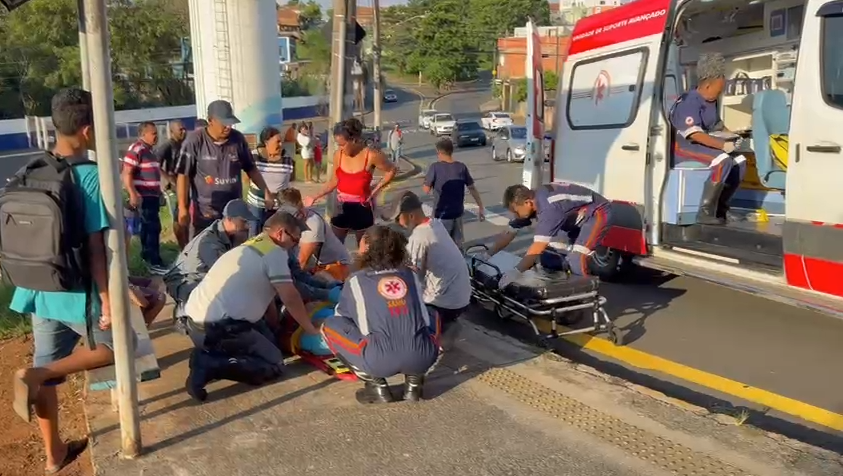 Colisão entre motos deixa homem ferido em Piracicaba