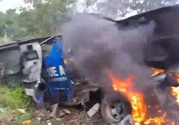 Tentativa de assalto a carro-forte interdita Rodovia Luiz de Queiroz, em Piracicaba