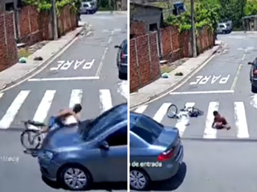 Motorista atropela criança em bicicleta e foge sem prestar socorro em Campinas