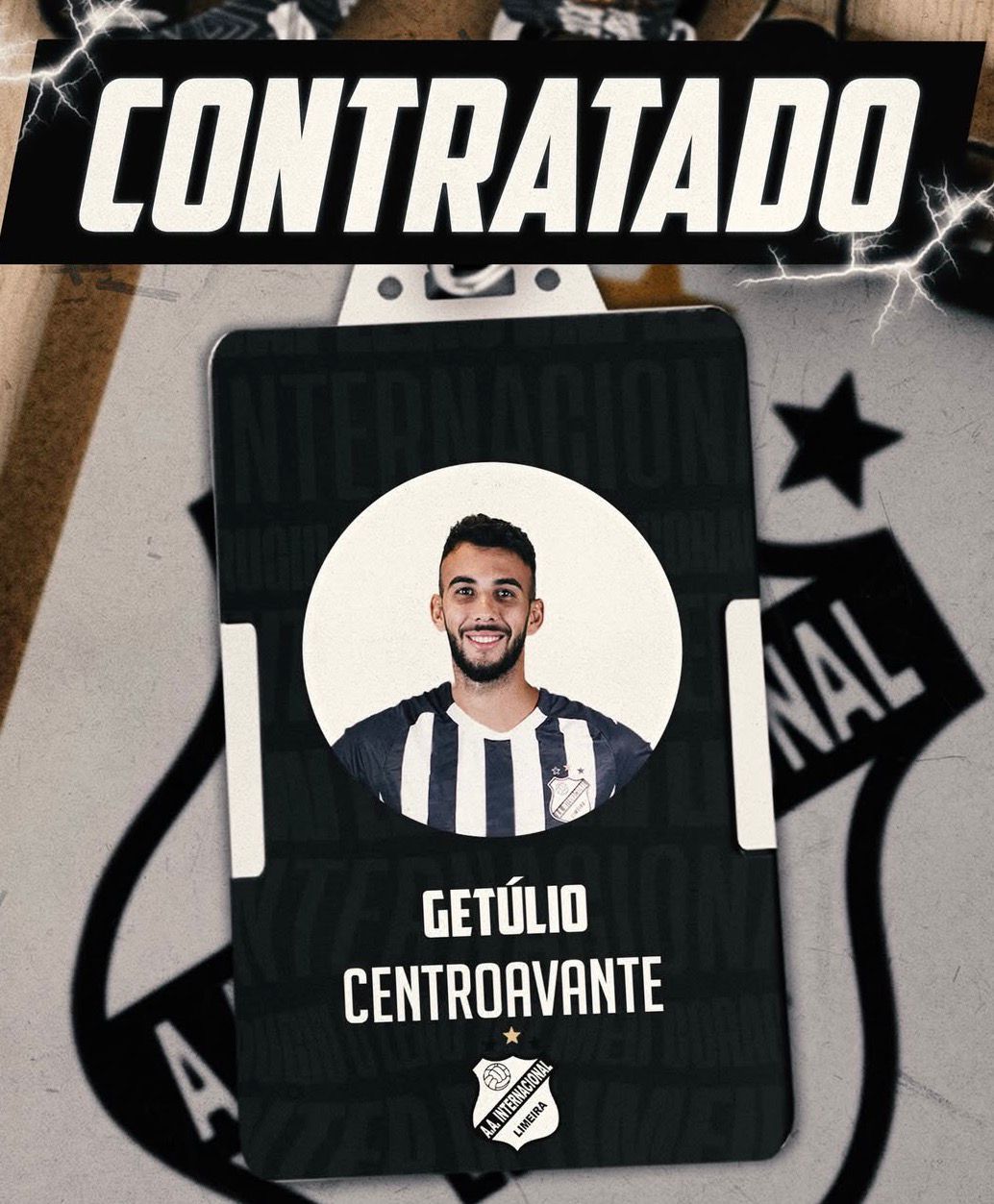 Inter de Limeira anuncia atacante Getúlio, ex-Vasco e Avaí