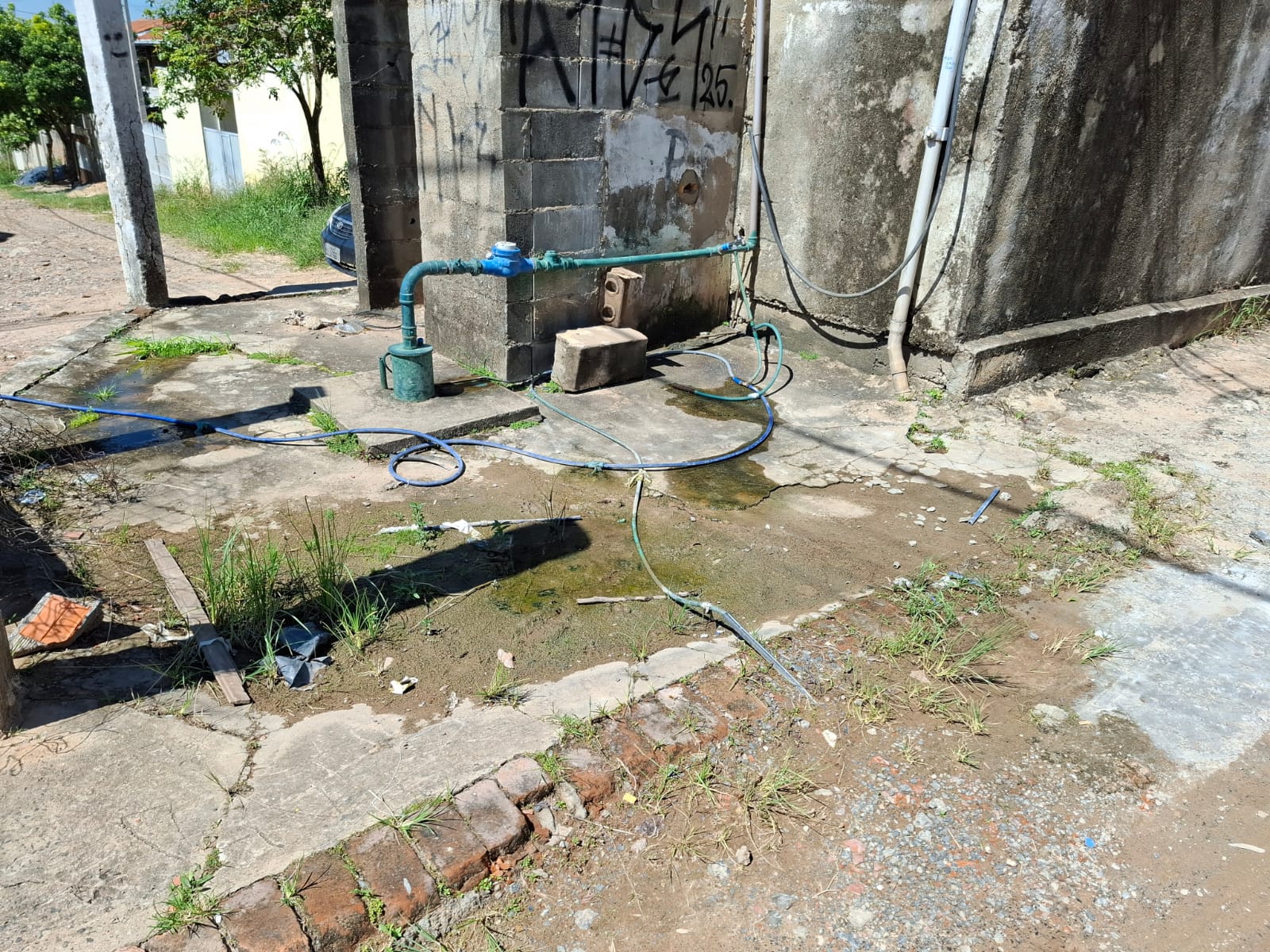 Problemas de abastecimento no Jardim Santa Clara do Lago