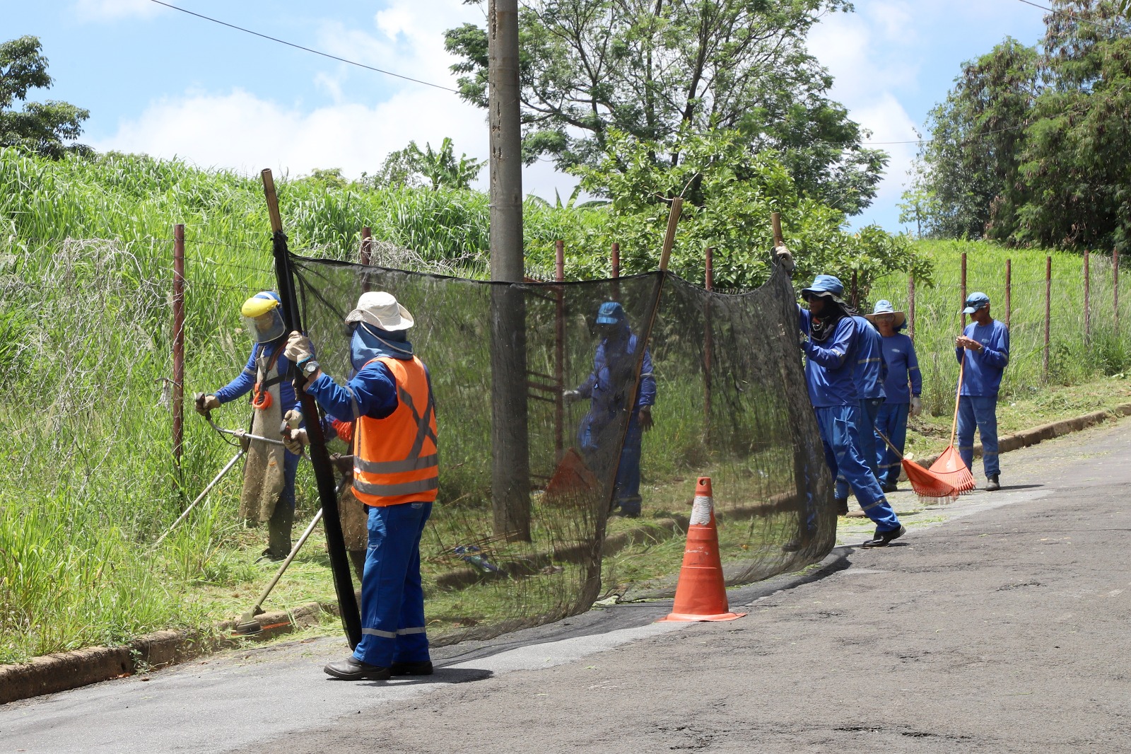 Campinas faz mutirão de limpeza no Campo Grande; ações se estendem até a 6ª feira
