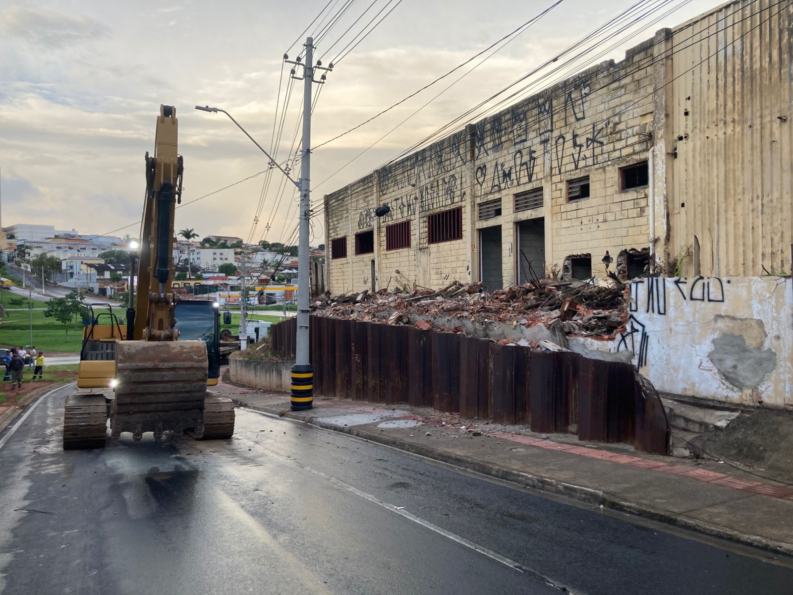 Após demolição de muro, Limeira libera acesso a alça do Anel Viário no Parque das Nações