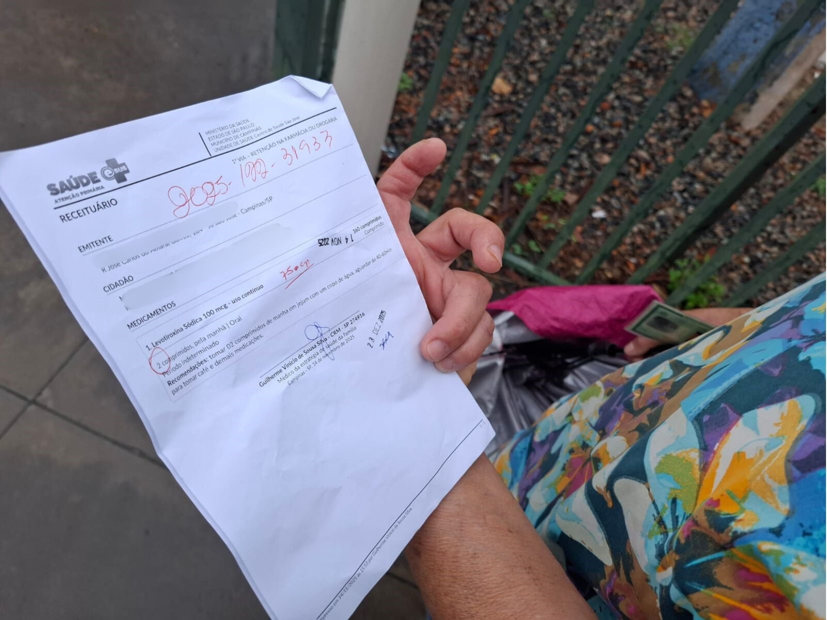 Pacientes reclamam falta de medicamentos no CS São José em Campinas