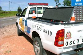 Colisão entre carro e moto deixa dois feridos em rodovia de Sumaré