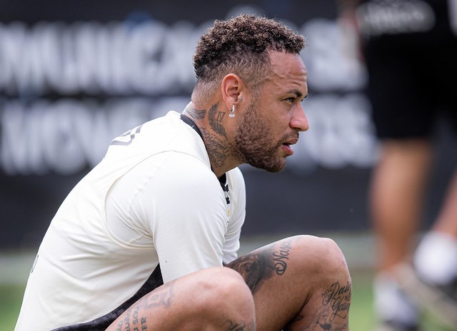 Santos não terá dupla Neymar e Gabigol contra Athletico-PR