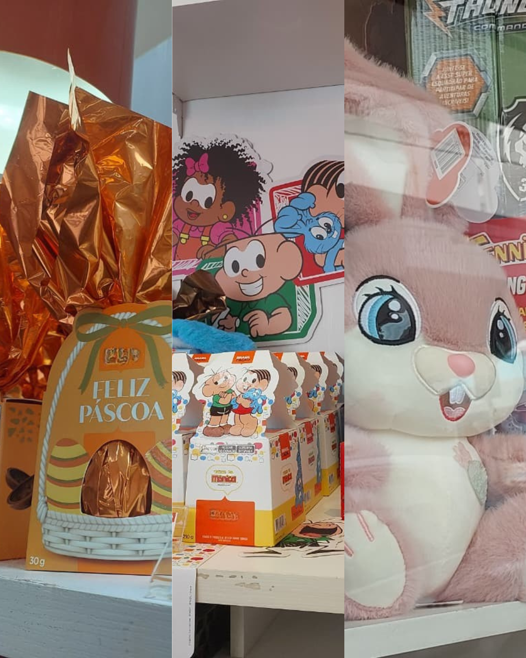 Do ovo de chocolate ao bicho de pelúcia, comerciantes projetam boas vendas na Páscoa