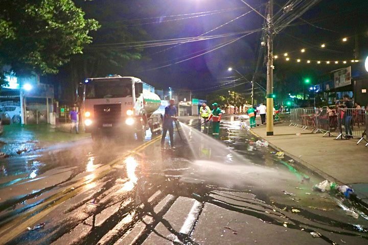 Prefeitura recolhe cerca de 105 toneladas de resíduos ao longo do carnaval em Campinas 