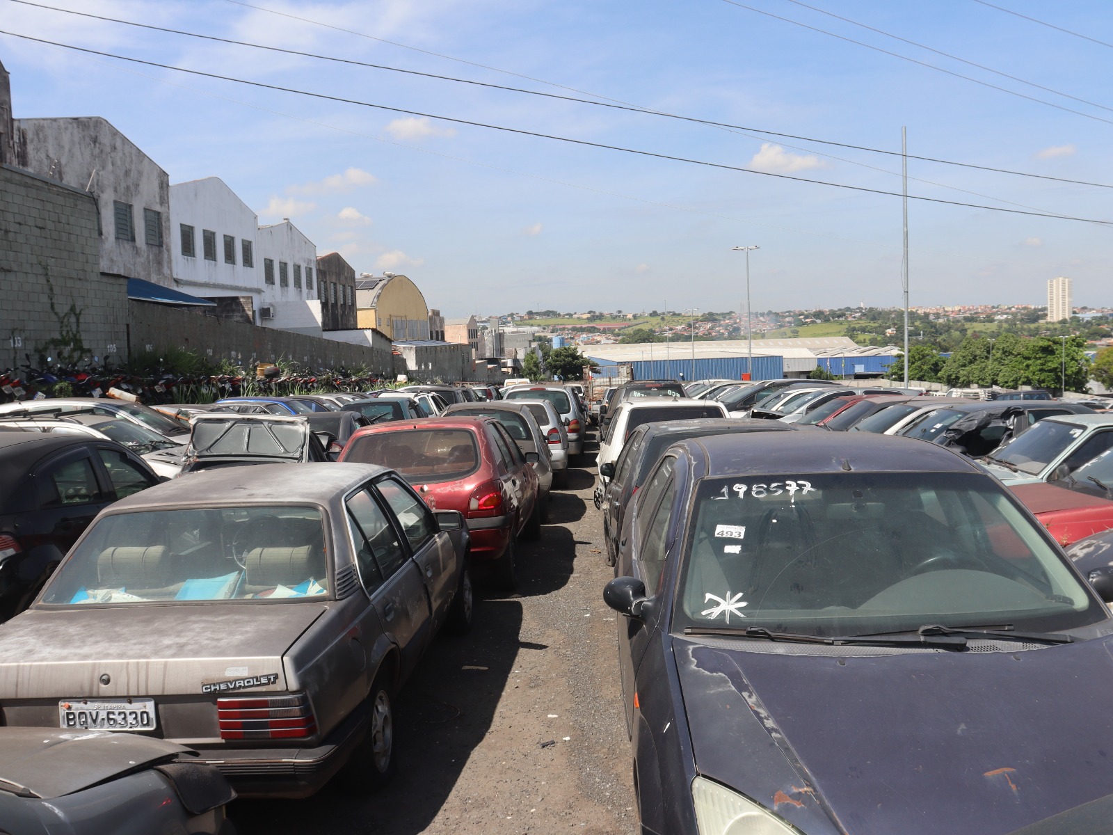 Leilão do Pátio Municipal: visitação ocorre nesta segunda e terça-feira