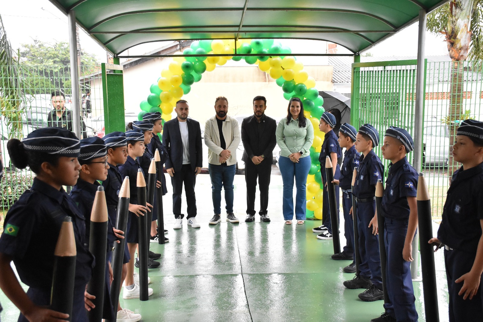 Modelo cívico-militar começa a funcionar em escola municipal de Sumaré