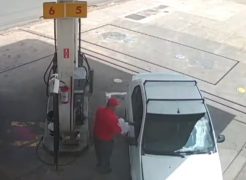 Homem é preso após jogar combustível na filha e capotar carro em Sumaré