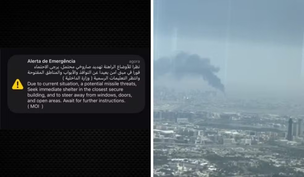 Guerra no Oriente Médio deixa brasileiros retidos em Dubai e amplia tensão