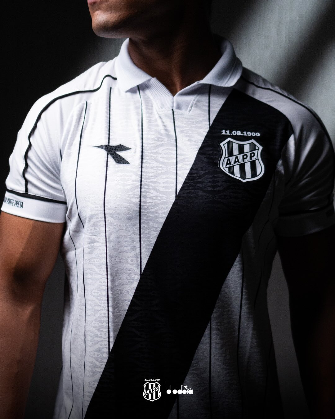 Ponte Preta divulga imagens do novo uniforme para Copa do Brasil e Série B de 2026