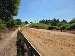 DER define dezembro como prazo para reparos na ponte da Rodovia Lix da Cunha