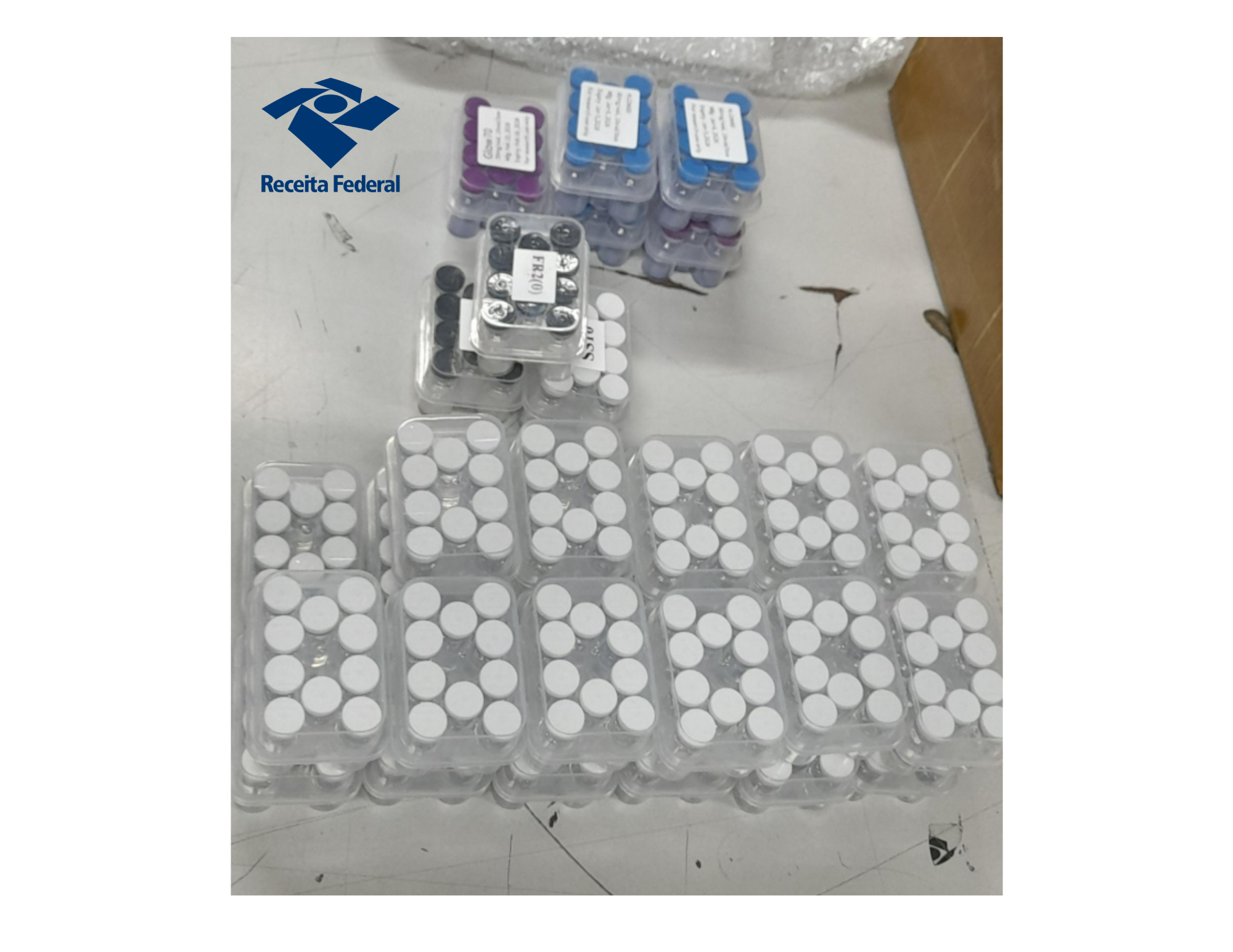 Receita Federal apreende 1 tonelada de produtos ilegais para emagrecimento em Viracopos